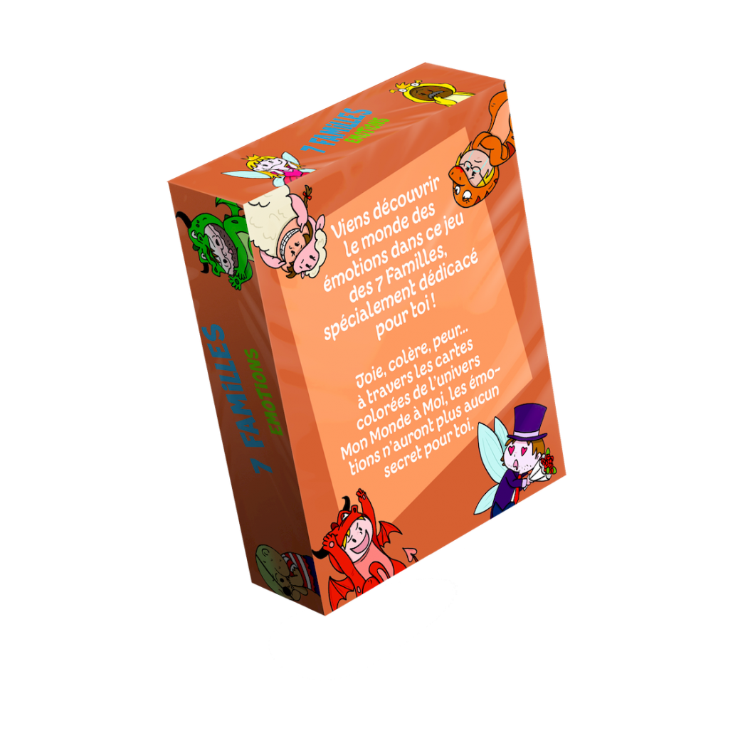 jeu 7 familles dos cartes